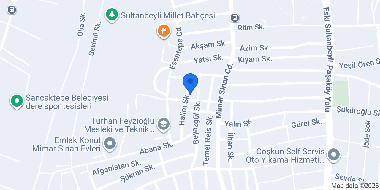 Yüksel Mühendislik konumu