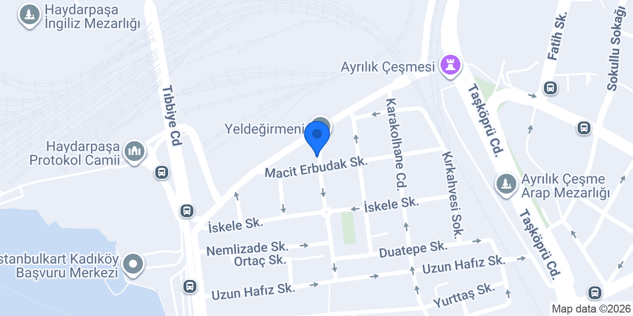 Kadıköy Köşedeki Çiçekci konumu