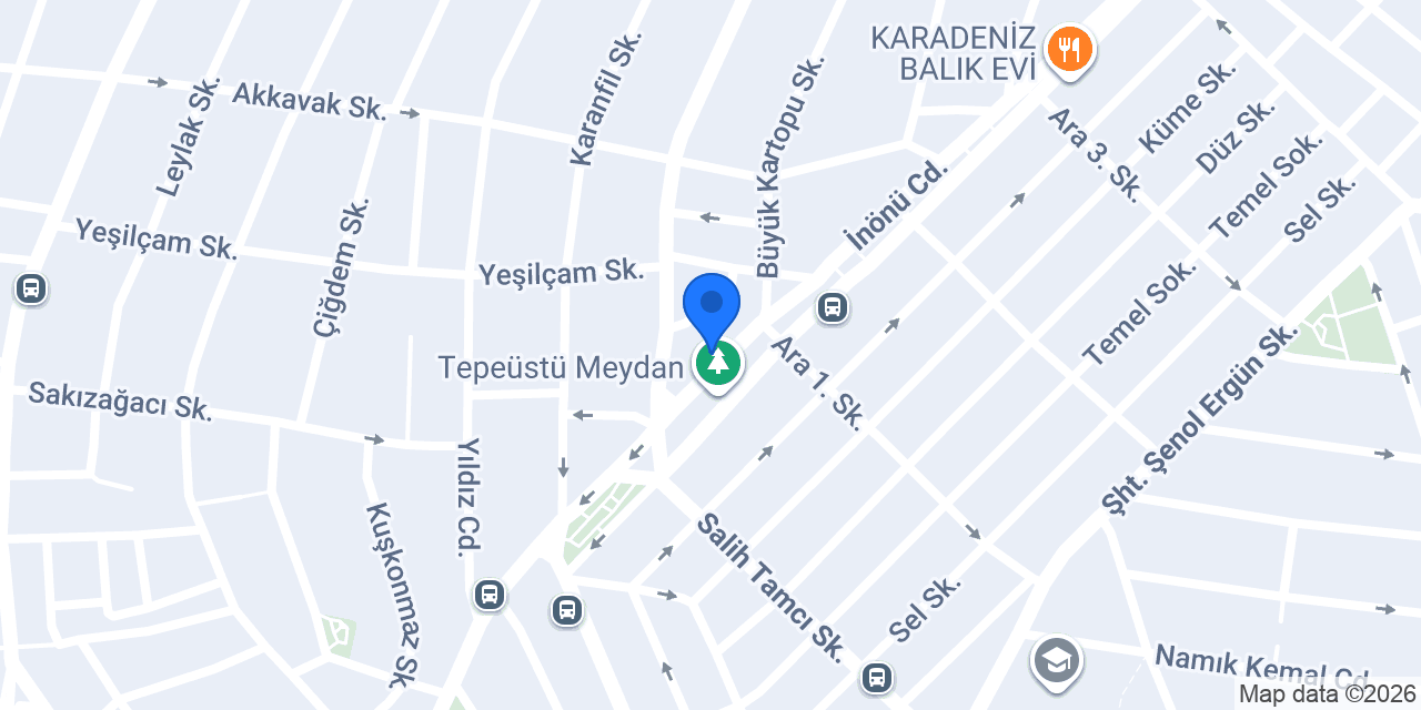 Çetinkaya Eczanesi konumu