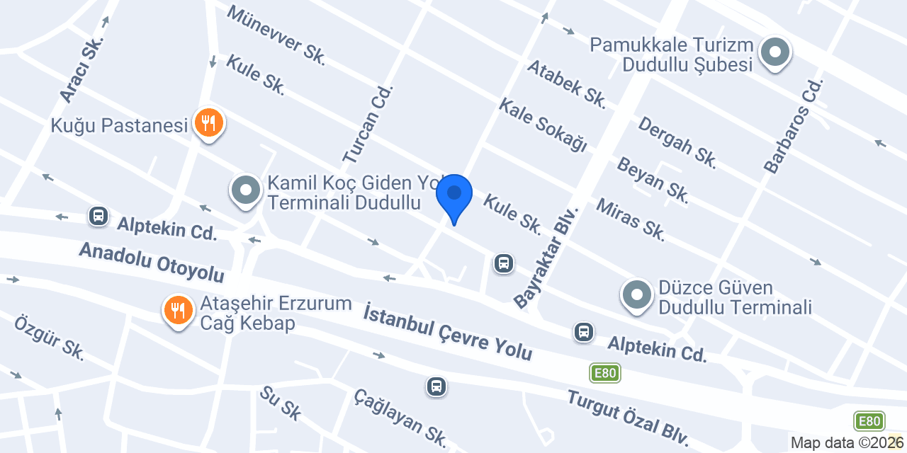 Şaşkın Et & Kebap konumu