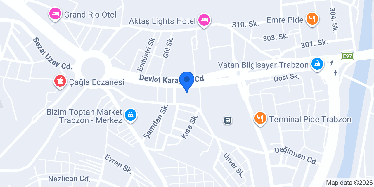 Sigorta Cini Trabzon konumu