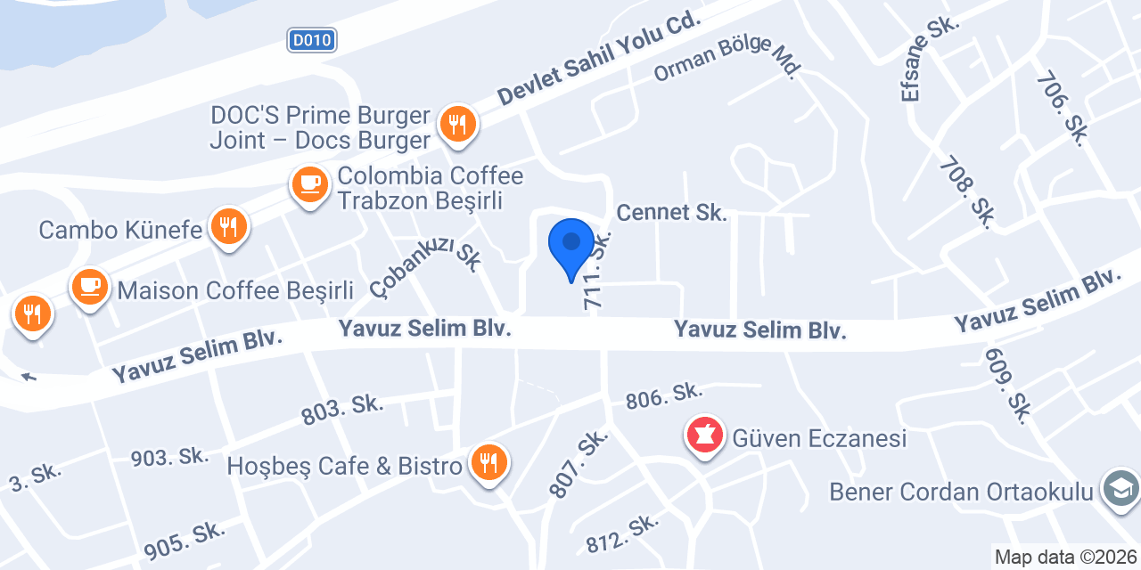 Mercan Et Pazarı konumu