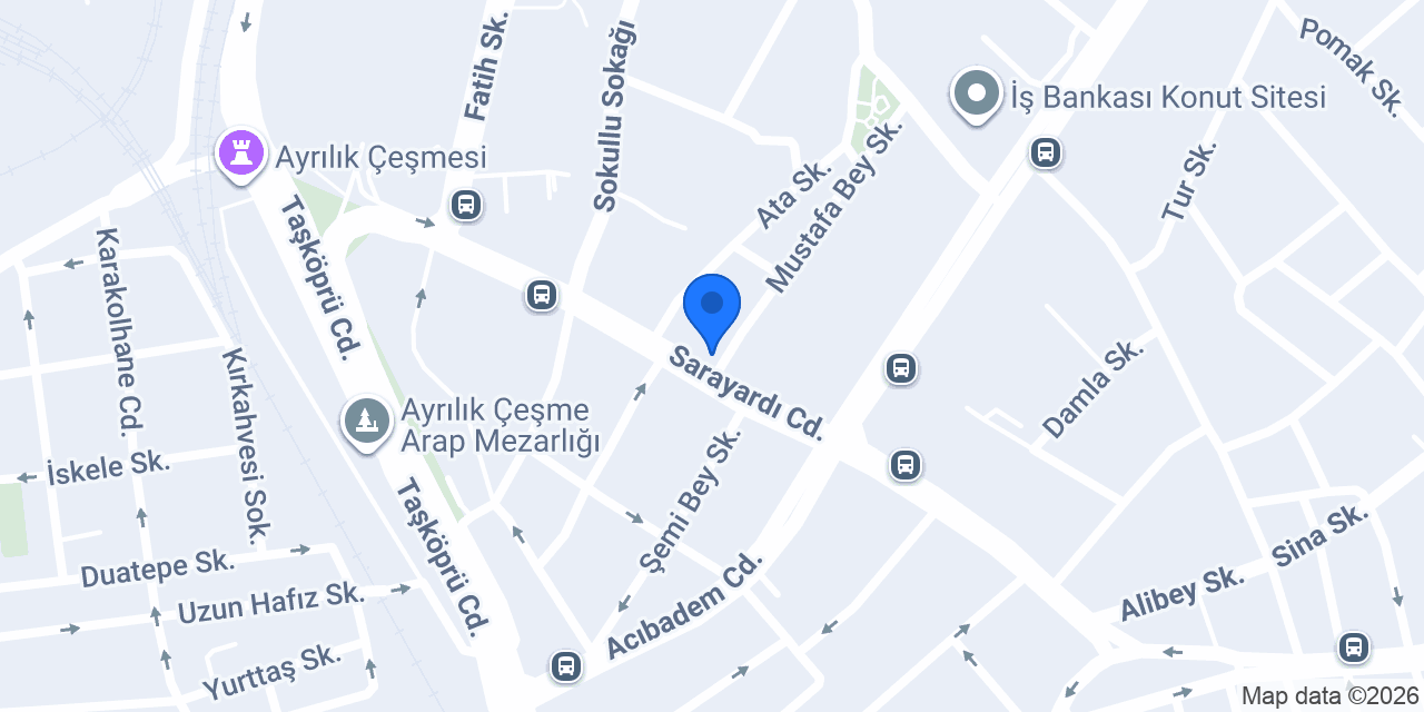 ACIBADEM ECZANESİ konumu
