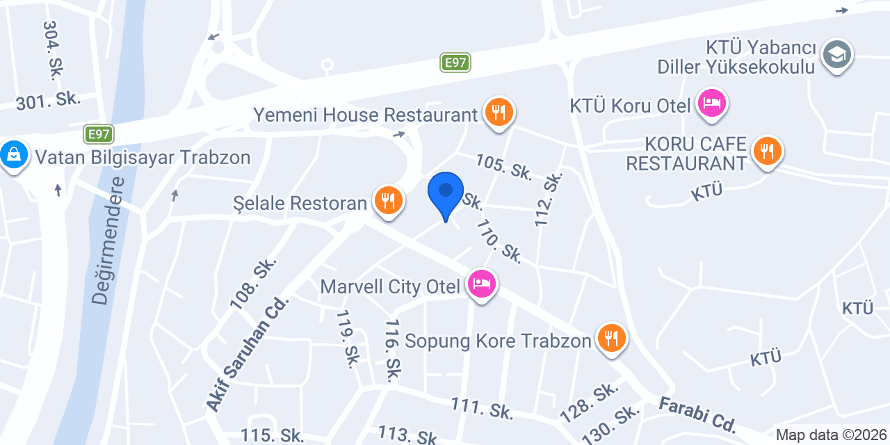 Kral Kumru trabzon konumu
