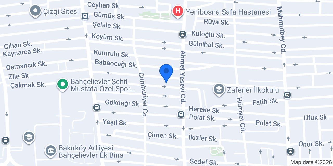 A Tesisat - Su (Sıhhi) Tesisatçısı konumu