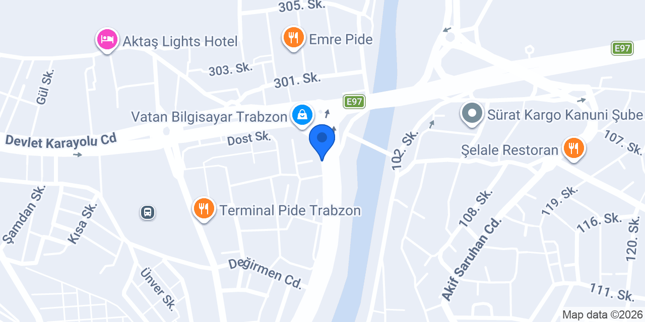 TitoCar Trabzon 61 konumu