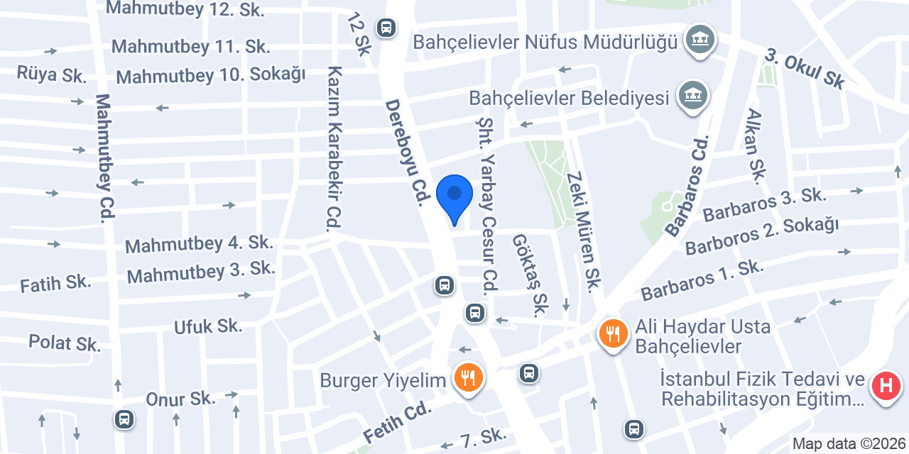 Şirin Waffle Dondurma konumu