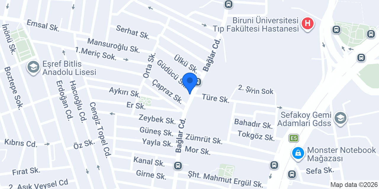 Namlı Sarıyer Börekçisi konumu