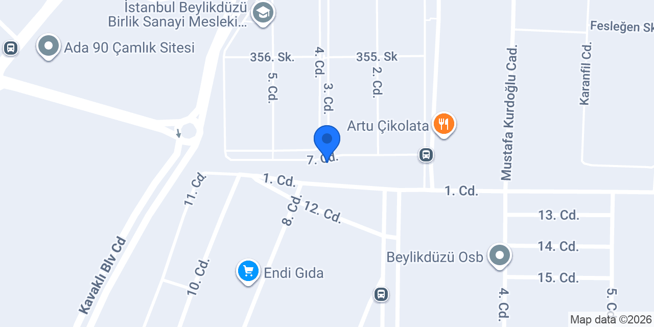 Polat Yapı Malzemeleri konumu