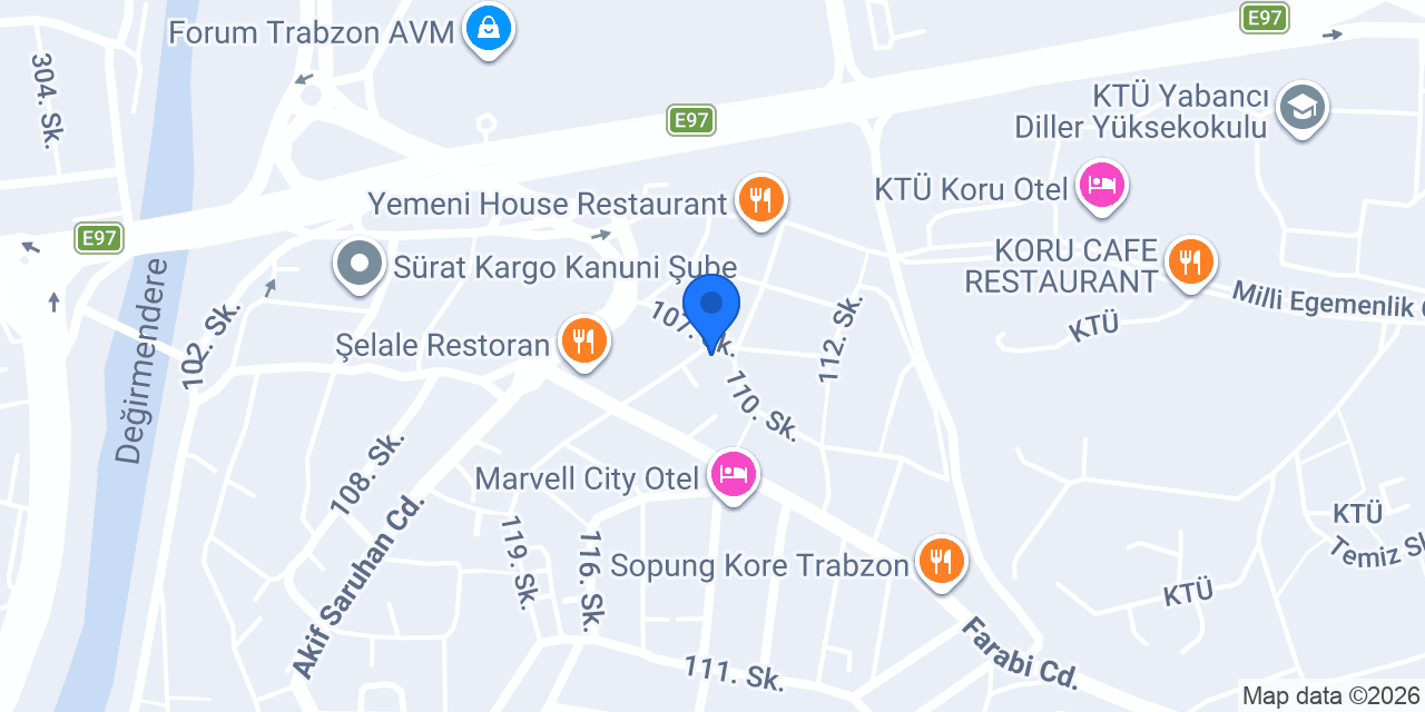 Nesh Kalkınma Şube konumu