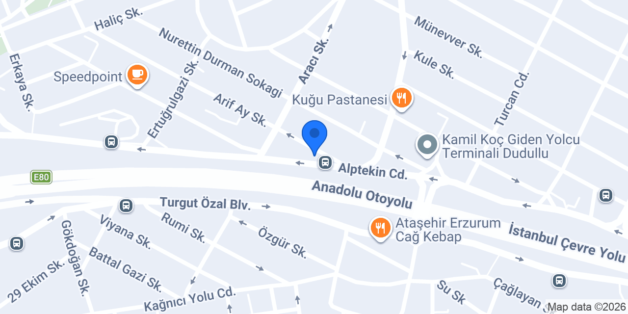 Derya Dental Klinik konumu