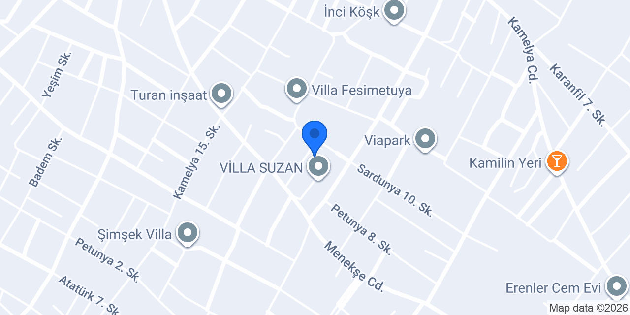 Kevser Villa konumu