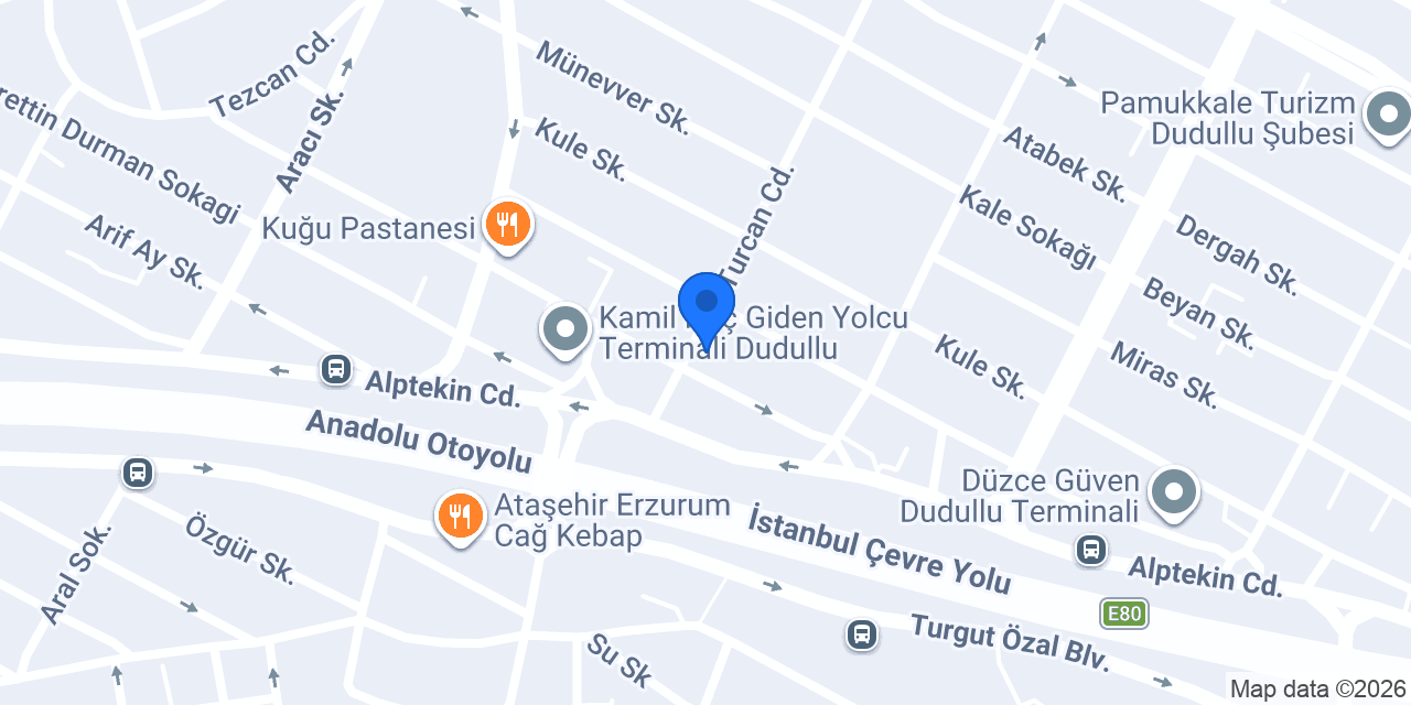 My Plus Royal Ataşehir konumu