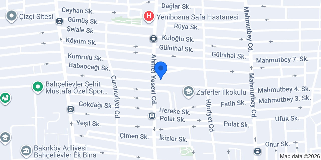 BRT YAPI İNŞAAT VE OTOMOTİV konumu