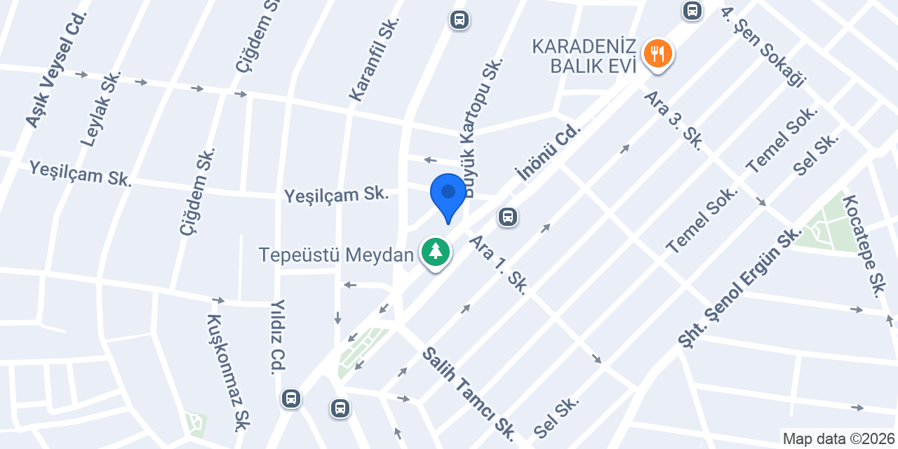 Sevgi Dilimi Pastanesi konumu