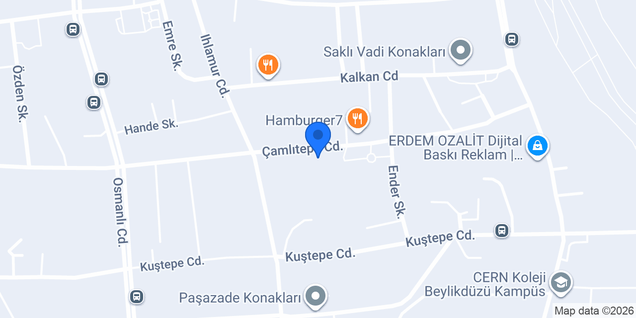 Ege Çiçekçilik konumu