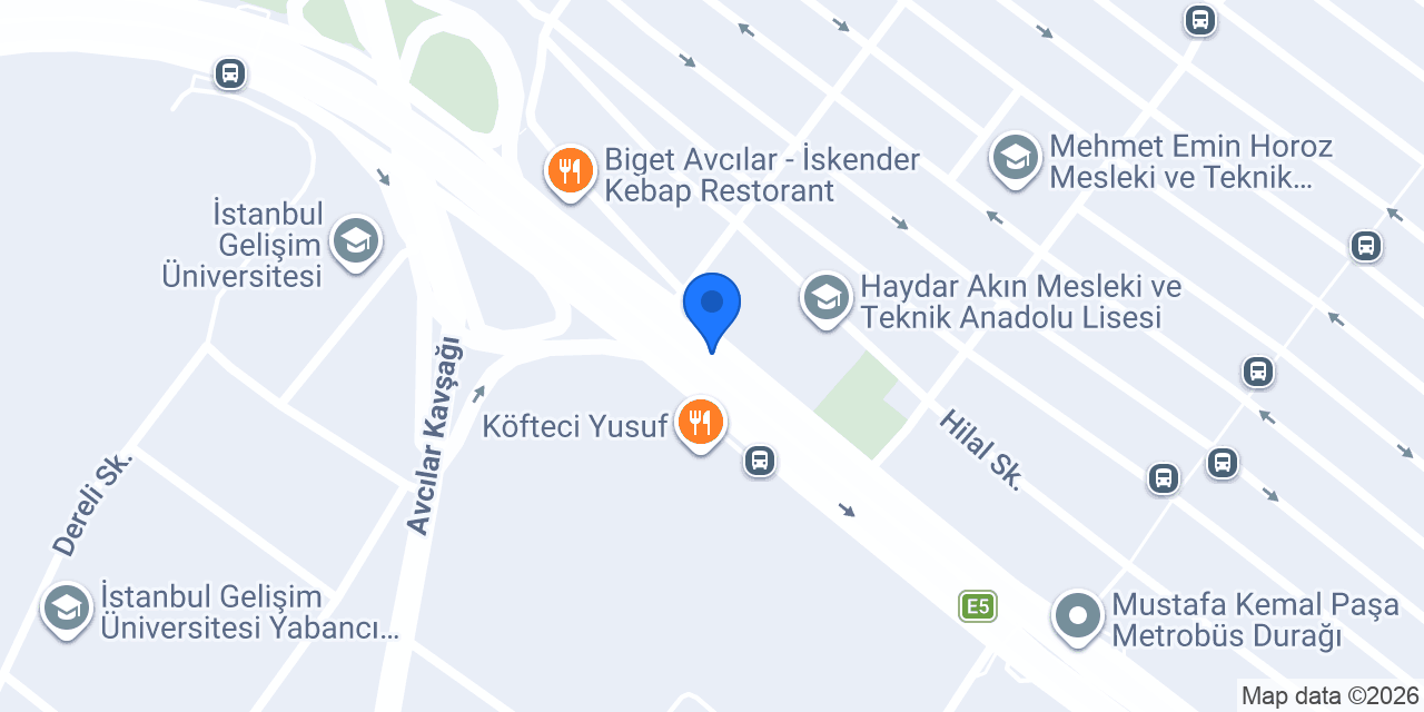 Kerem Optik konumu