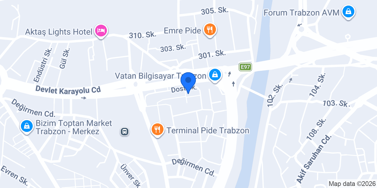 Ensar Elektrik Aydınlatma konumu