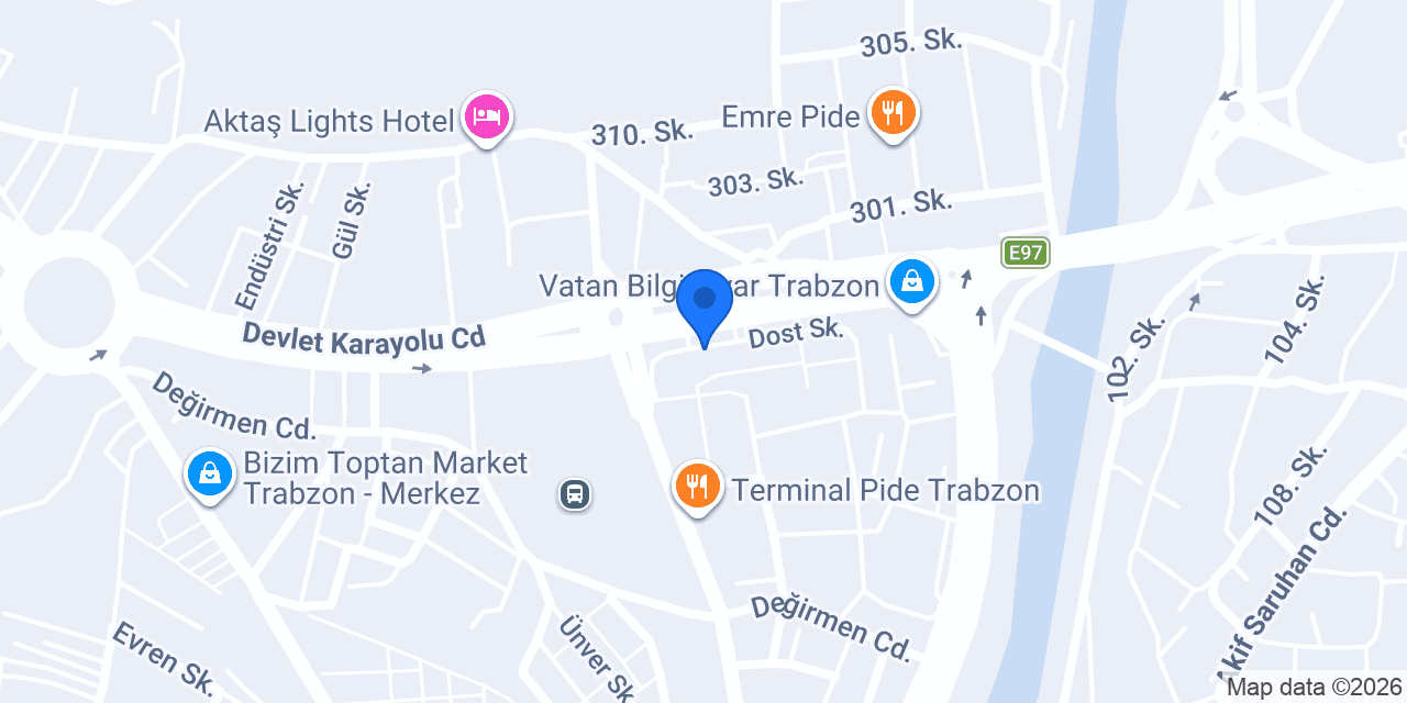 Dak Reklam Tabela konumu