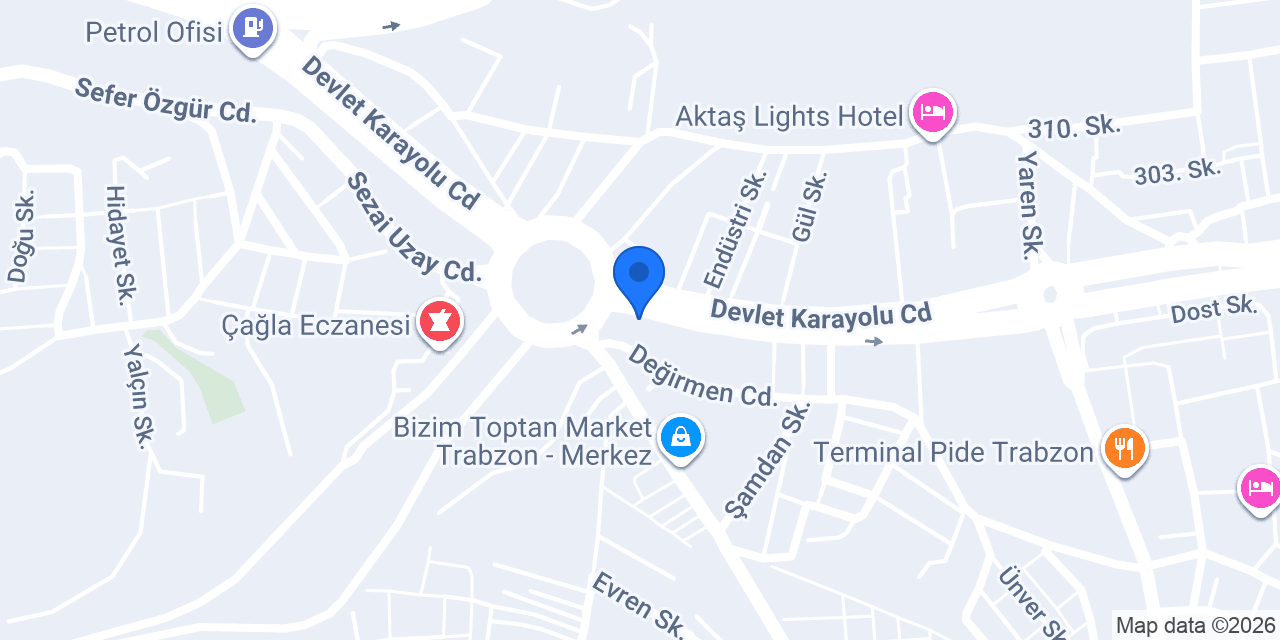 Saraloğlu oto lastik konumu
