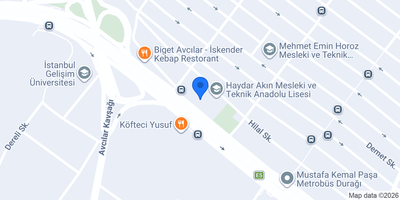 ترکیه لایف konumu