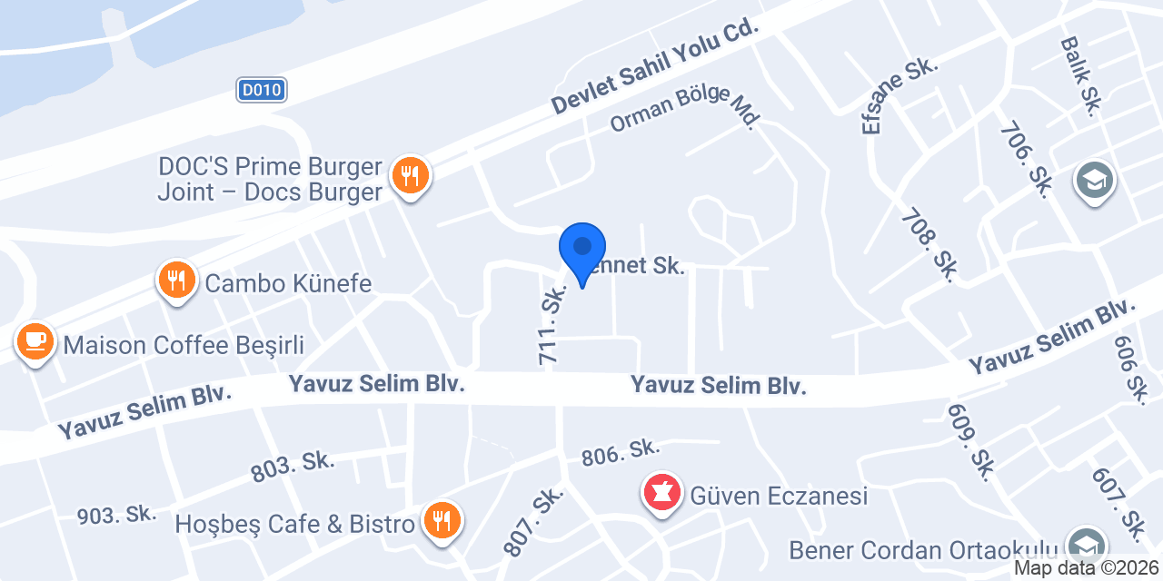 Lale Çiçekçilik Peyzaj konumu