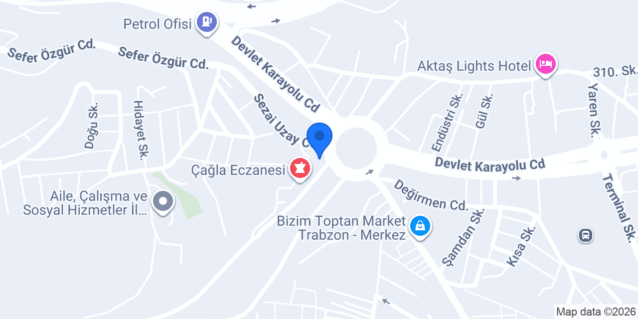 Akgül Nakliyat konumu