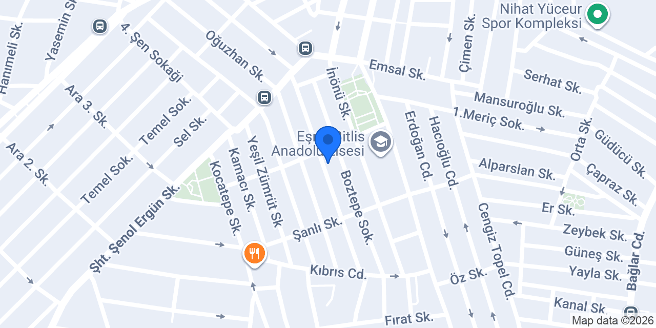 Diş Hekimi Vahide Başaran Köseoğlu konumu