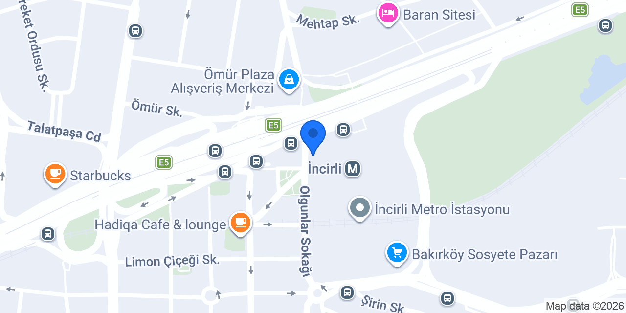 Alfemo Bakırköy konumu