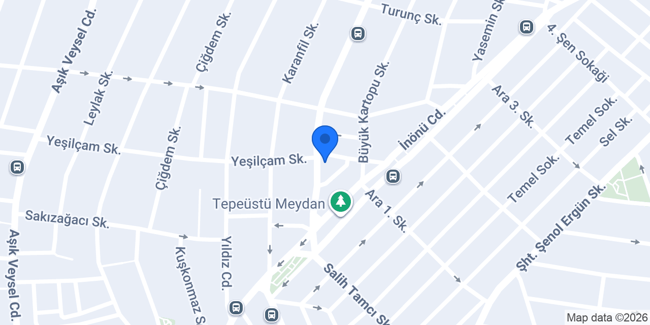 GÜNEY İNŞ. konumu
