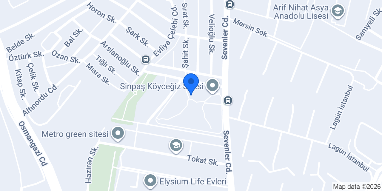 Köyceğiz Kafe Restoran konumu