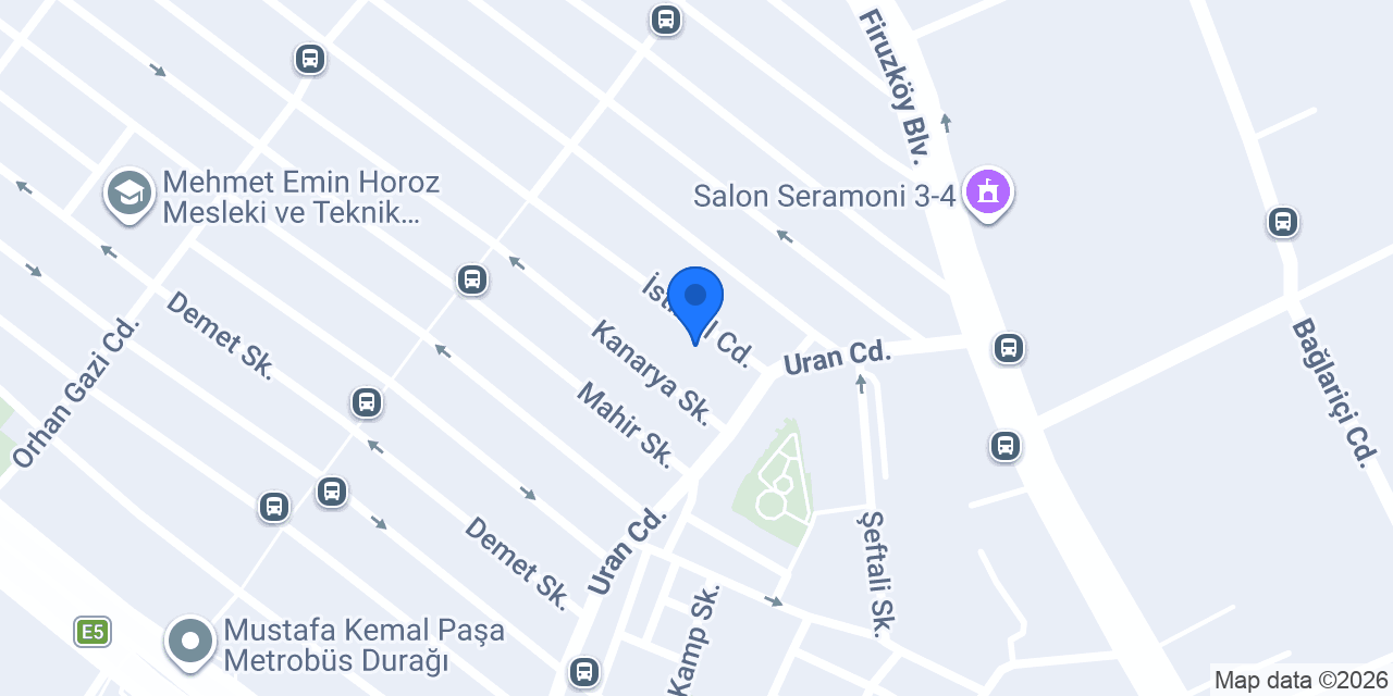 İstiklal gece Dönercisi konumu