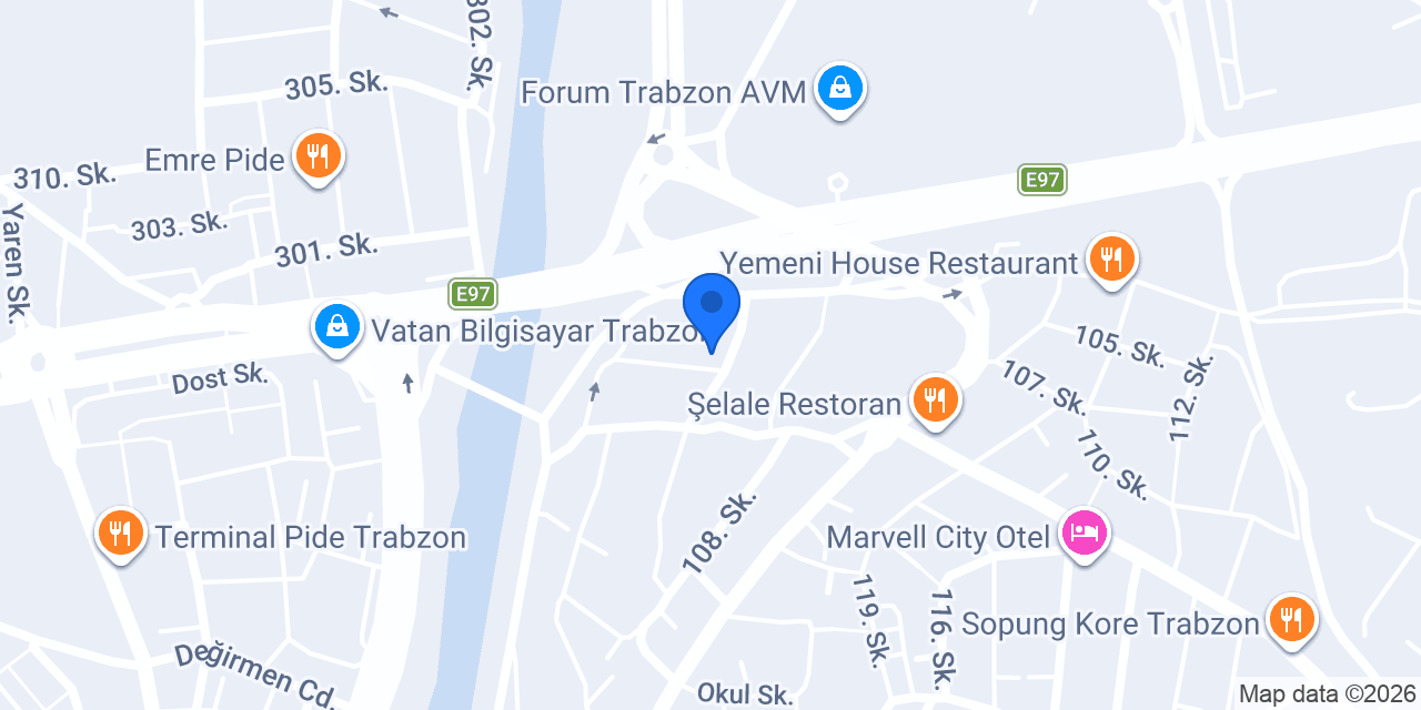 Sürat Kargo Kanuni Şube konumu