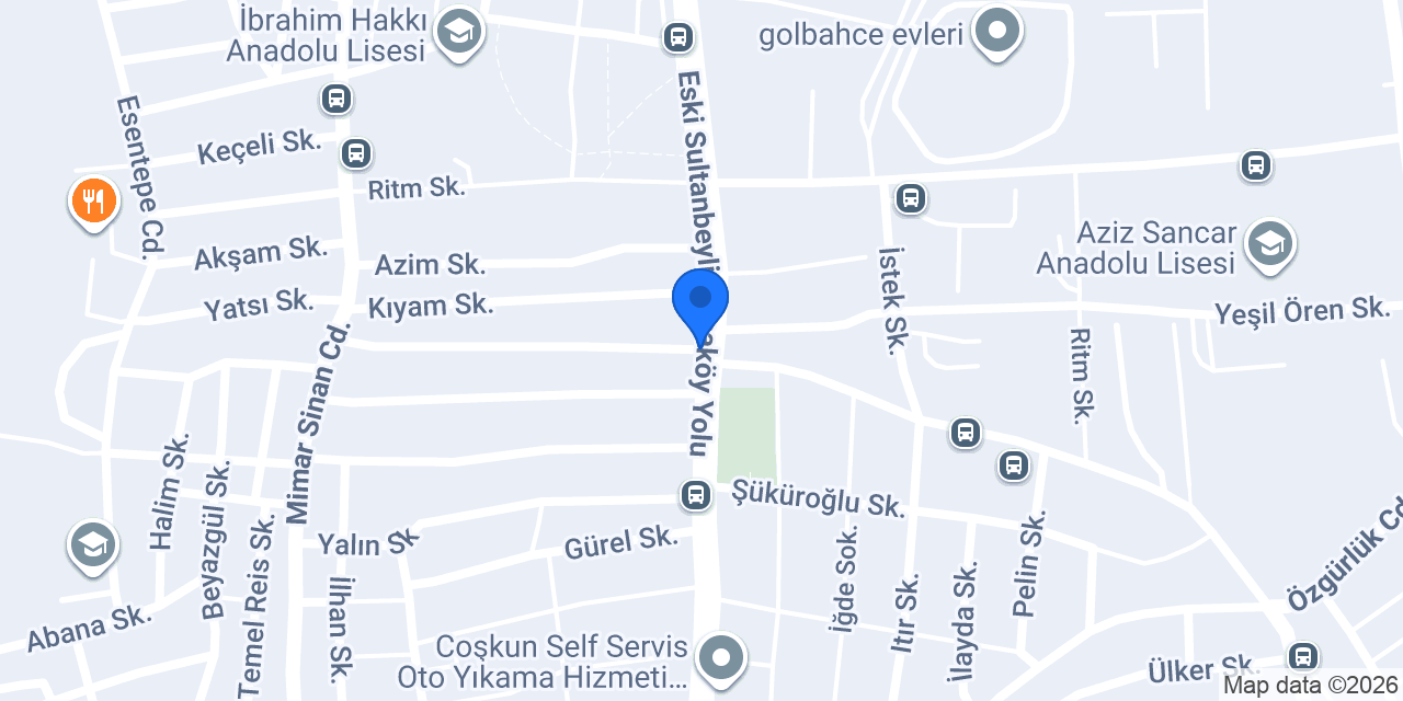 Esenyurt National Academy konumu