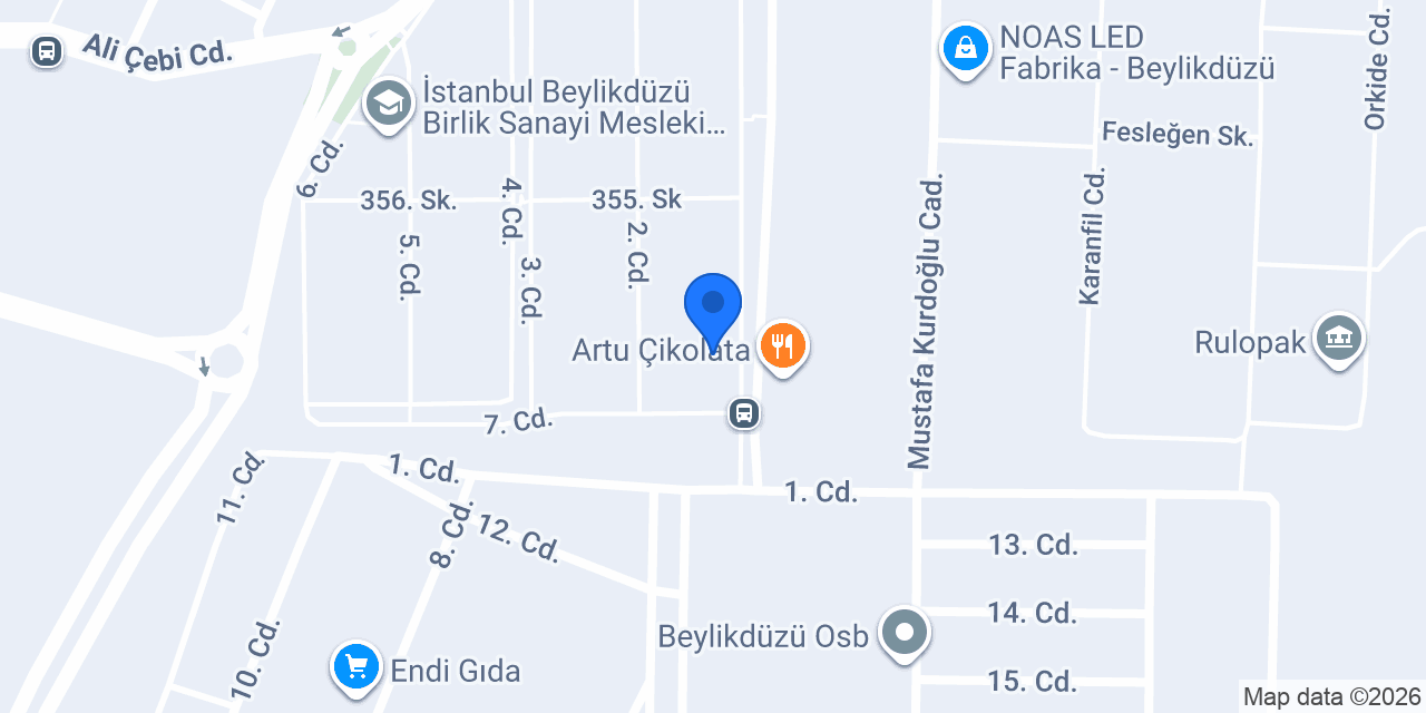 Roteksar Oto konumu