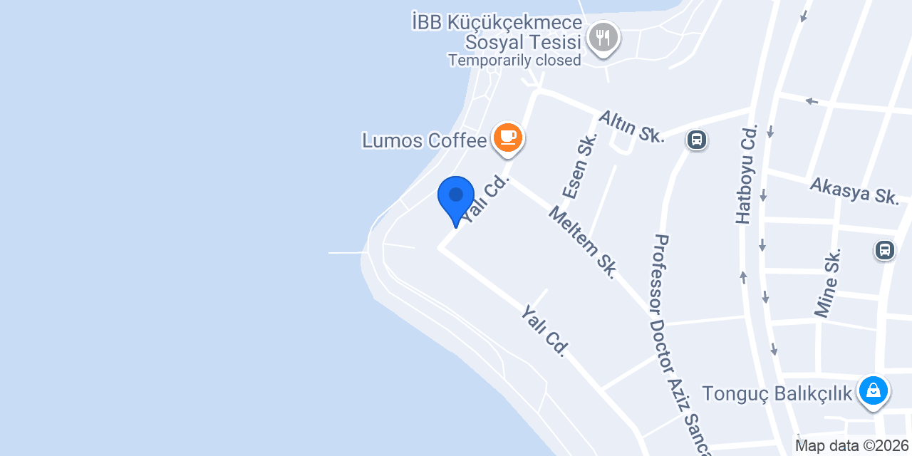 Big Mamma's Prive Küçükçekmece konumu