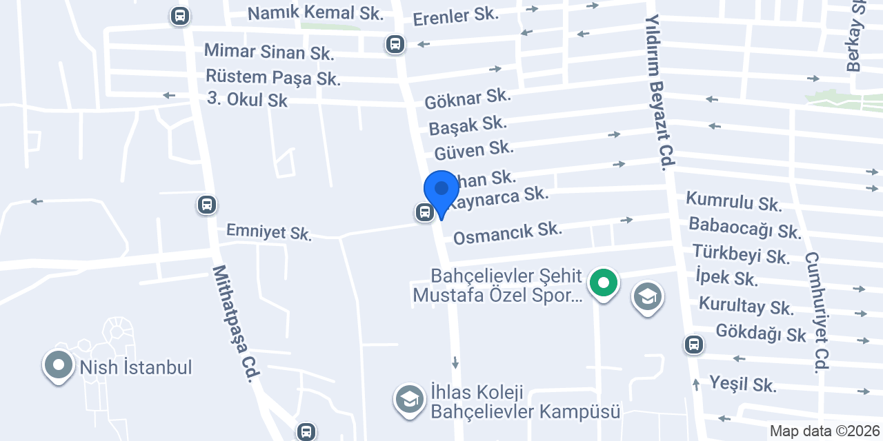TAT BÖREK SALONU 27 konumu