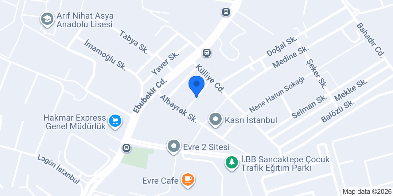 Sancaktepe nakliyat konumu