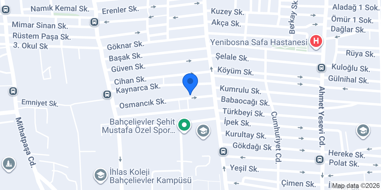 Koçoğlu Müşavirlik konumu