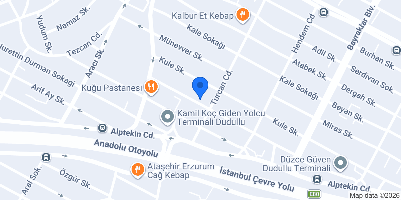 Ayna Restaurant konumu