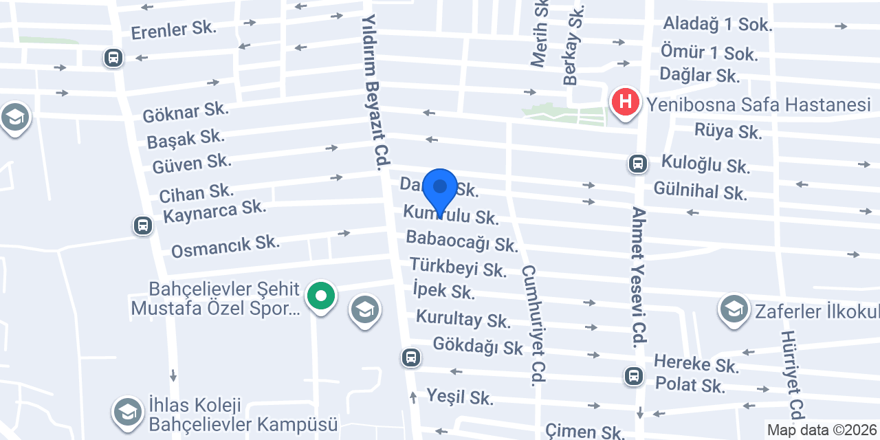 Mesut Su Tesisatı konumu