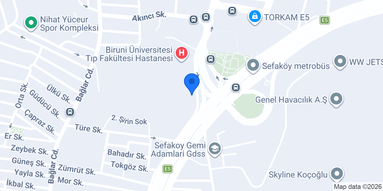 Op. Dr. Ramazan Acıroğlu konumu