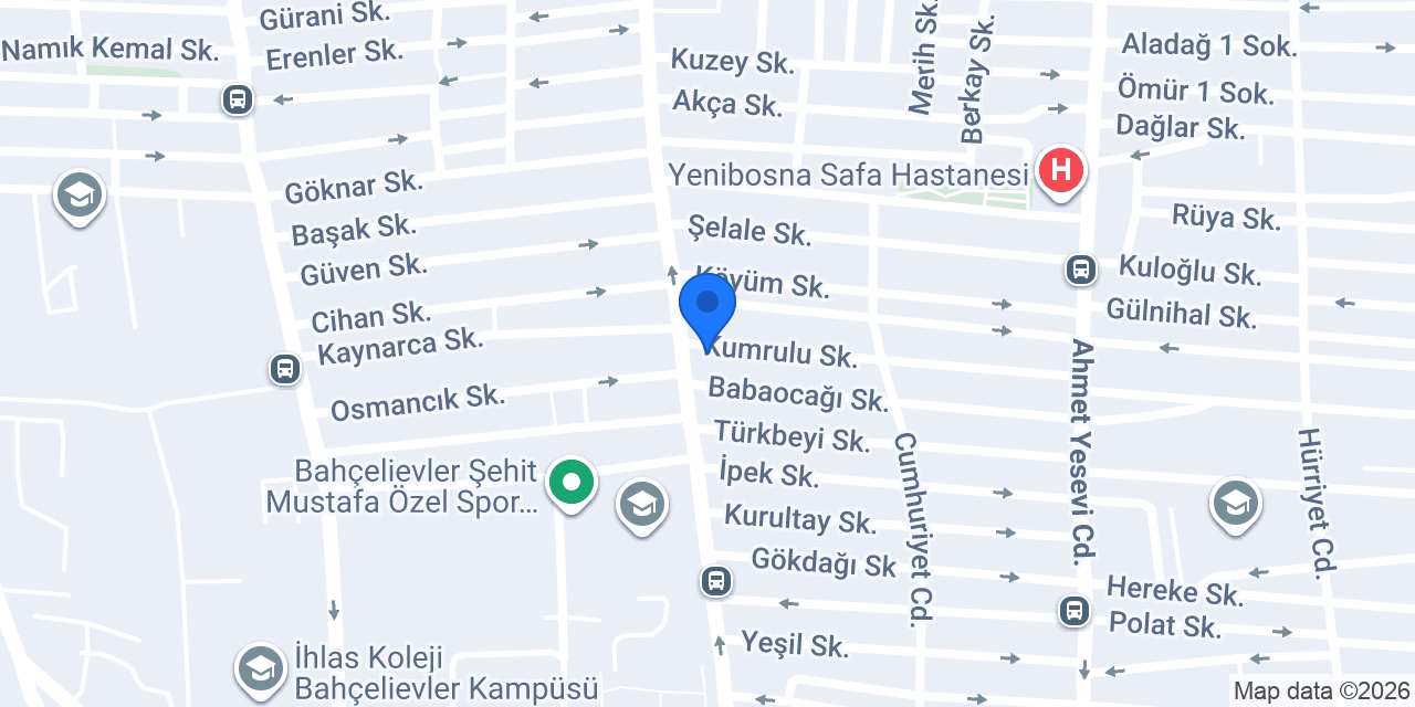 Kardeşim Cafe konumu