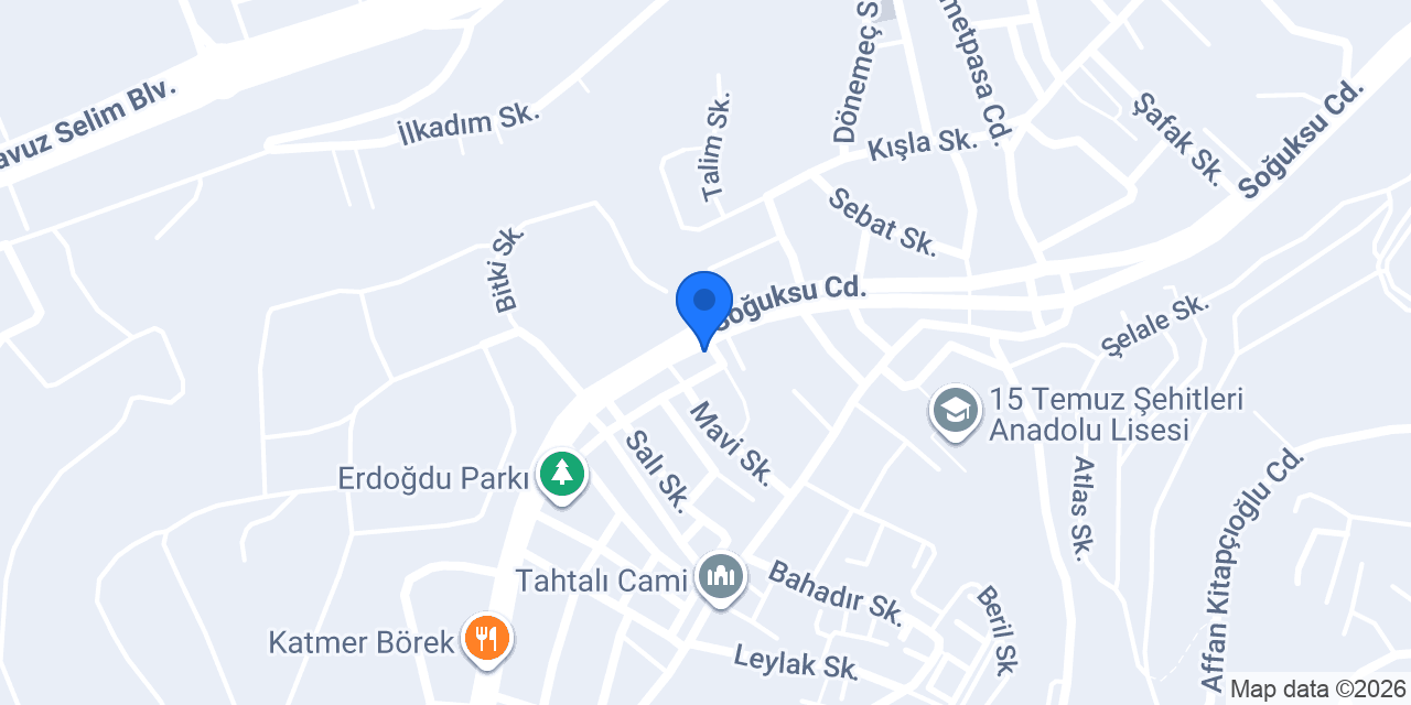 Gözde Mobilya konumu