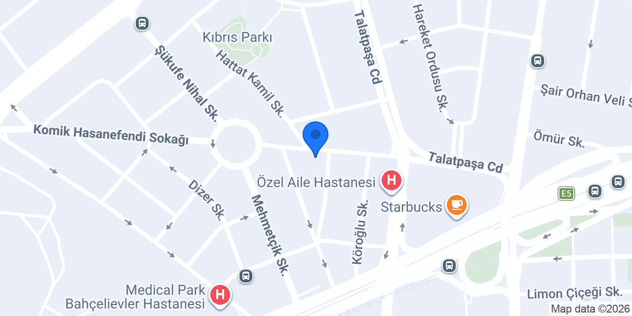 Özelgün Çikolata konumu