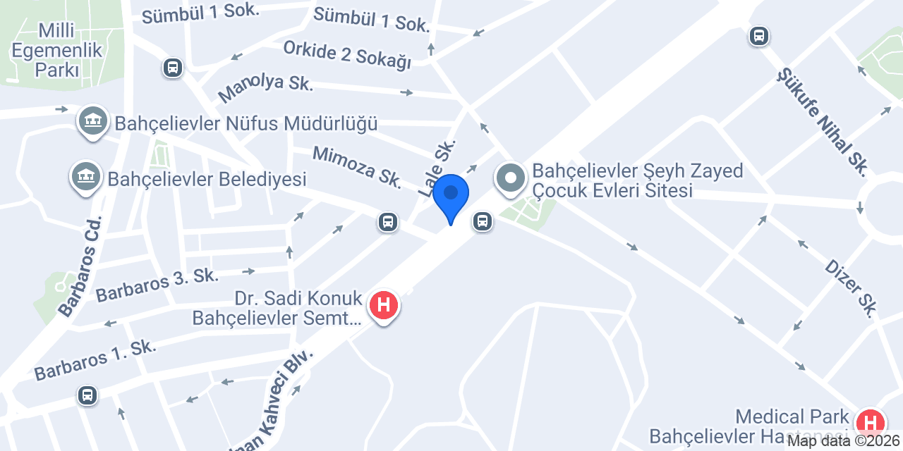 Dt. Derya İvgen Aydın konumu