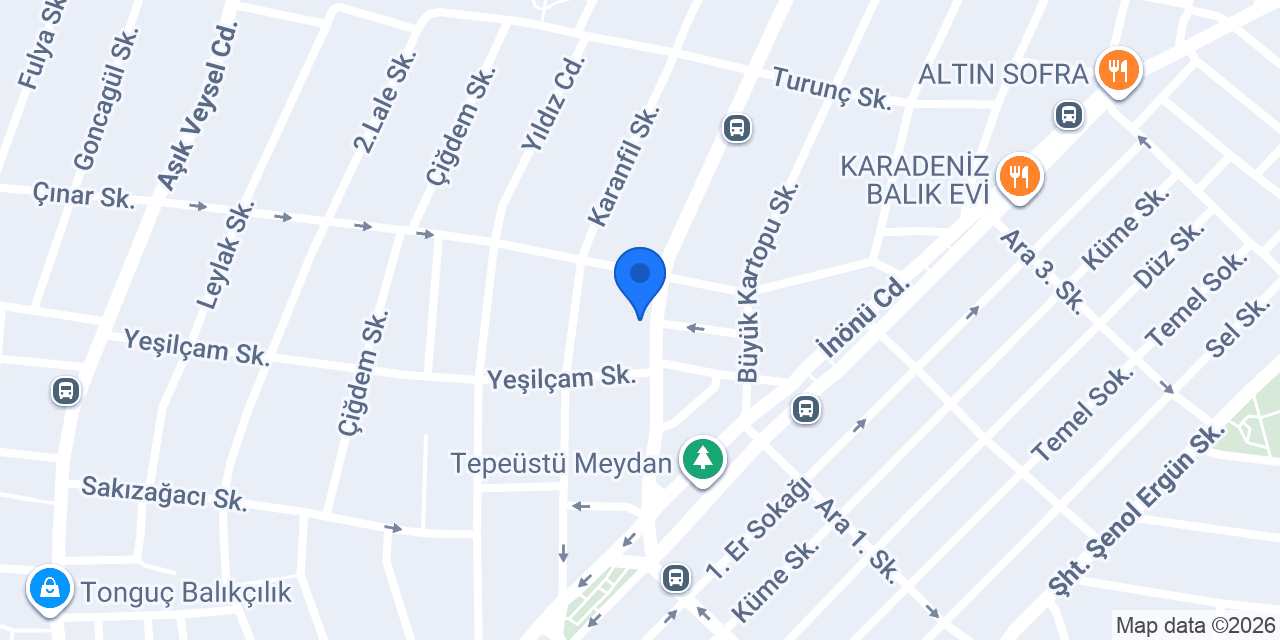 Daloğlu Ticaret konumu