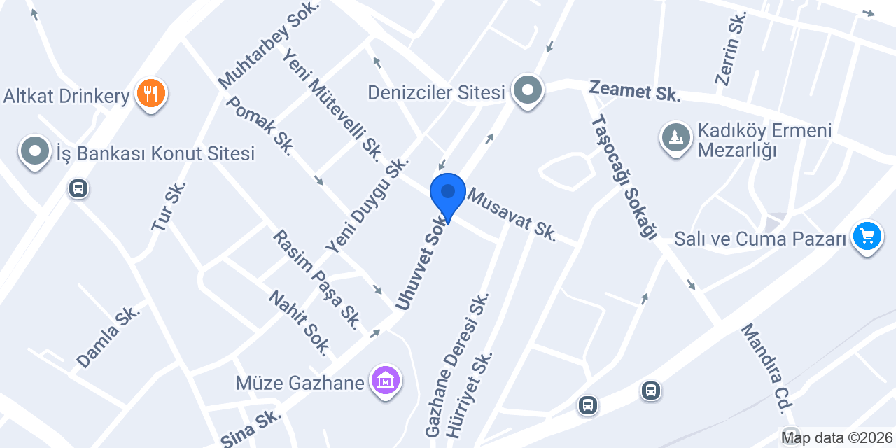 Merich Medikal Teknik Servis konumu