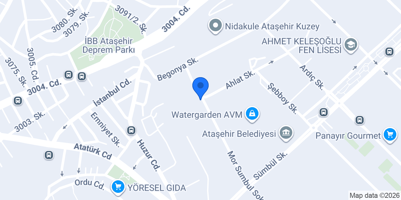 Duru Eczanesi Ataşehir konumu