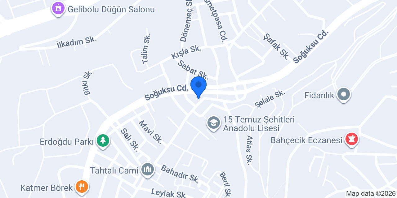 ELİF BÖREK konumu